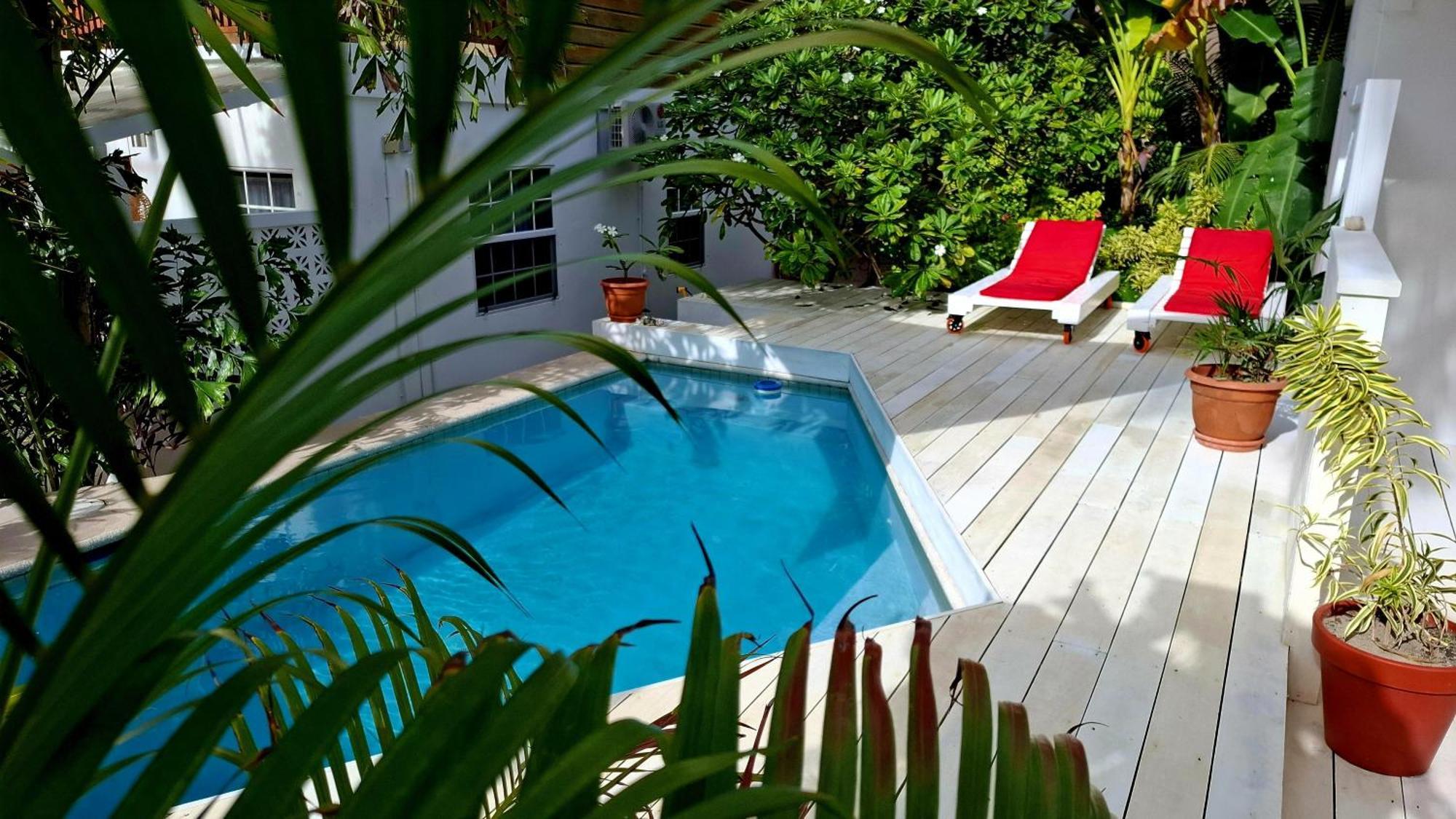 Amanda'S Place Casa Amancer - Sea View, Pool And Tropical Garden Caye Caulker Eksteriør bilde