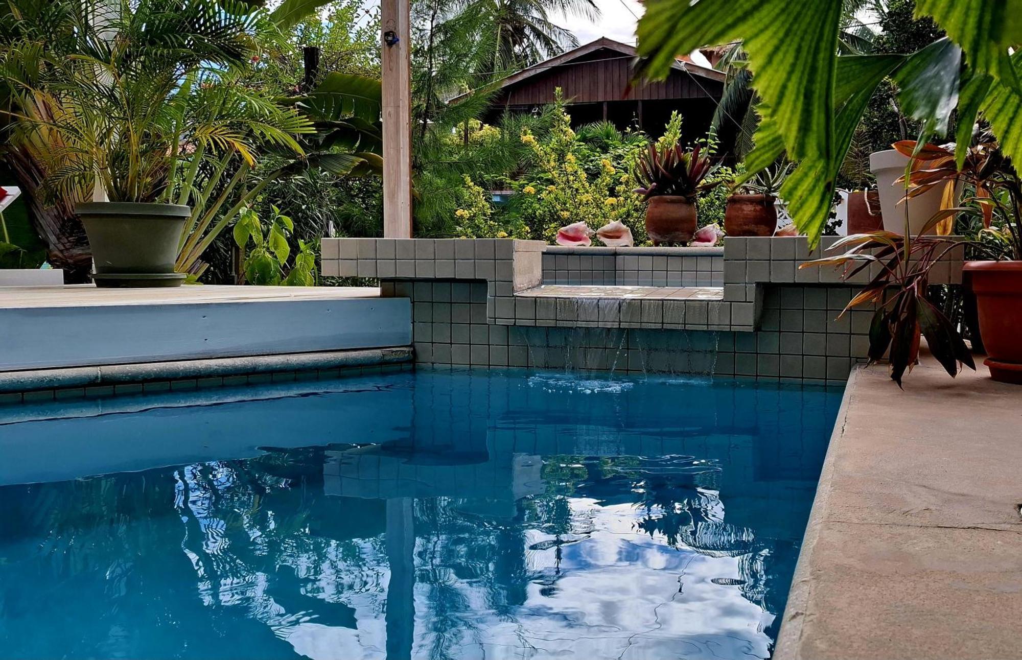 Amanda'S Place Casa Amancer - Sea View, Pool And Tropical Garden Caye Caulker Eksteriør bilde